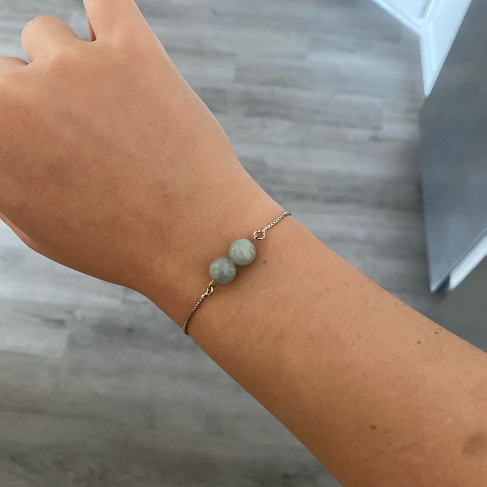 Amazonite bracelet - Picture 6 of 7
